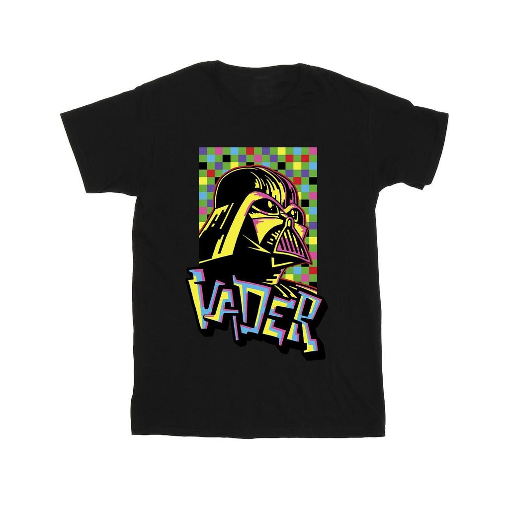Star Wars Mens Vader Graffiti Pop Art T-Shirt