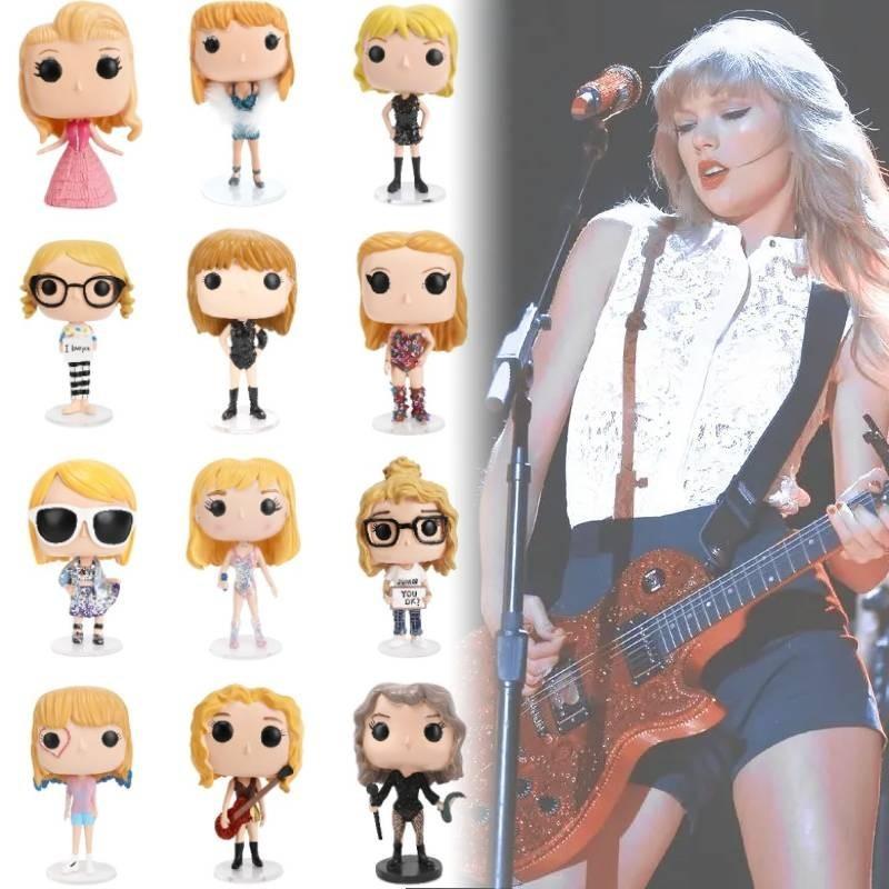 Modern Minimalist Taylor Swift Resin Doll Figurine Decorative Piece For Home And Office Spaces