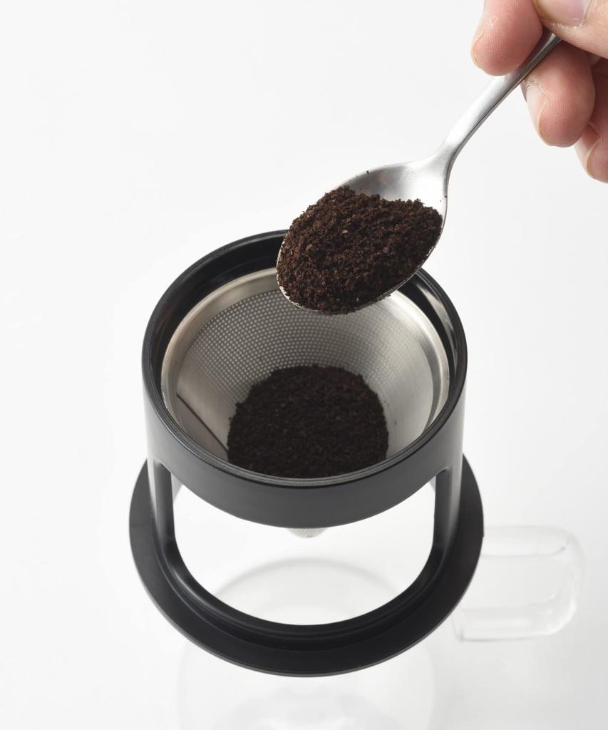 Кофейная капельница BRUNO, одноразовая, безбумажная, стильная, капельница, персональная, цвета слоновой кости, BHK244-IV