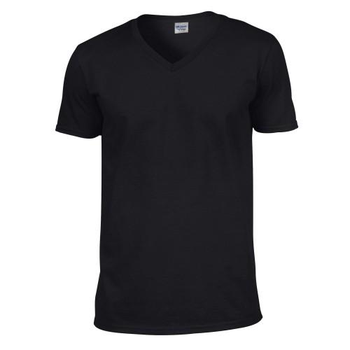 Gildan Unisex Adult Softstyle V Neck T-Shirt