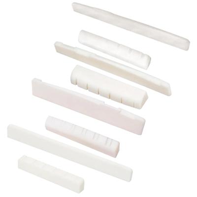 Miwayer Guitar Bone Bridge Гайка и седло 1 пара для 6-12-струнной акустической или классической гитары