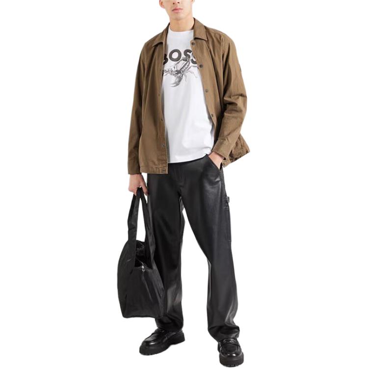 HUGO BOSS SS25 T Shirt Men's White 50539196-100