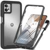 Ударопрочный чехол-броня с защитной пленкой из ПЭТ для Motorola Moto G32 G42 G52 G82 5G E13 G13 G23 G53 G14 G54 G84 Задняя крышка