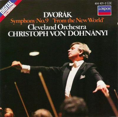 CD ДВОРЖАК - Симфония №. 9 'из Нового Света' 4144212 London Records 1986 Япония Классика Б/У