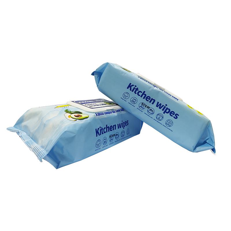 Кухонные салфетки легко протирают, нестираемые салфетки для удаления жирных пятен, влажные салфетки для чистки вытяжки 80 шт.