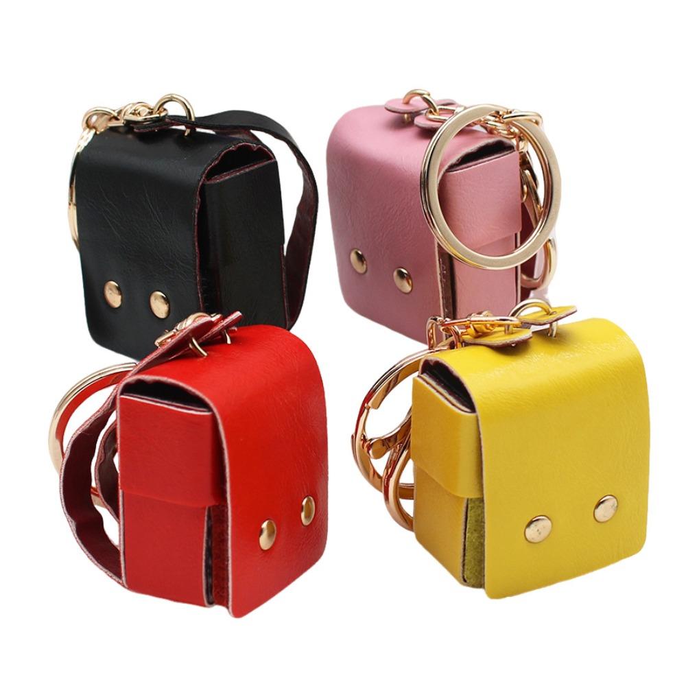 PU кожа кукла маленький рюкзак однотонный мини рюкзак брелок милый детский