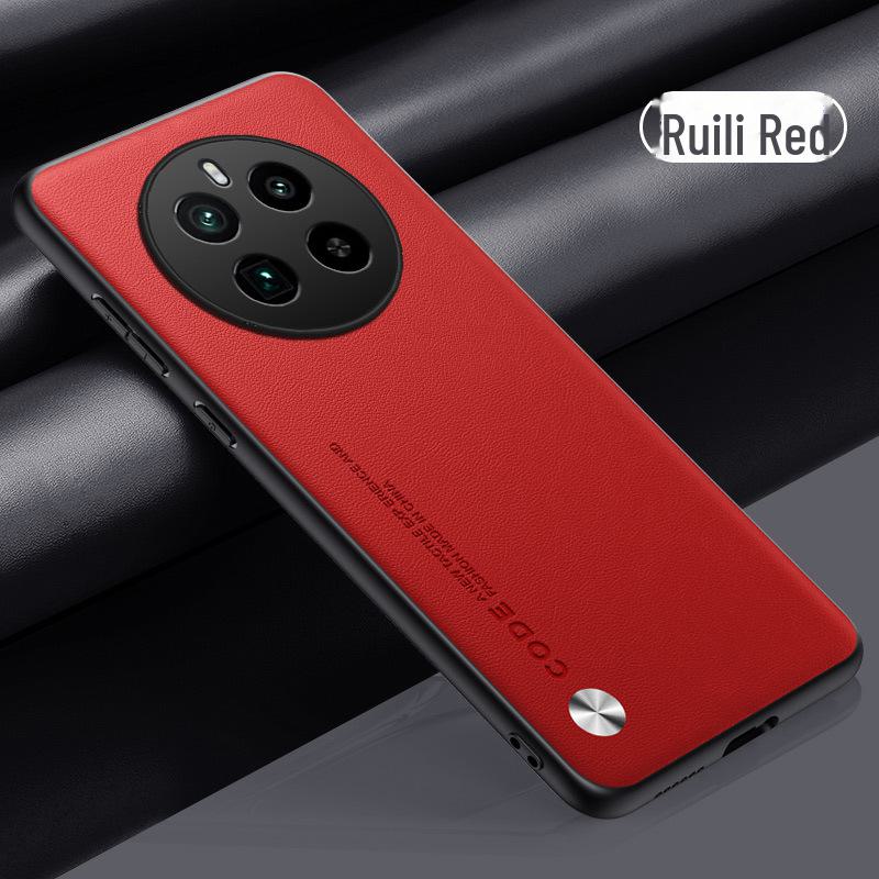 Realme GT5 Pro Case: Leather Protective Cover for GT Neo5se - Plain Design, Kevlar Material, Fits Realme GT5/3.