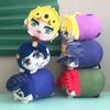 10cm Anime Jojos Bizarre Adventure Giorno Plush Toys Kawaii Keychain Cartoon Kujo Jotaro Bruno Bucciarati Figure Doll Women Kids