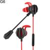 Reduction Headsets Wired with Dual Dynamic Earphones In-Ear Mic