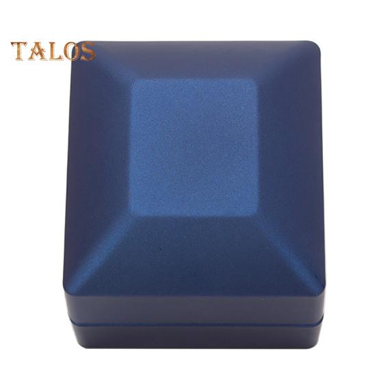 Светящаяся шкатулка для колец со светодиодной подсветкой Компактная портативная мягкая подкладка для помолвочных колец Подарочная коробка для ювелирных изделий