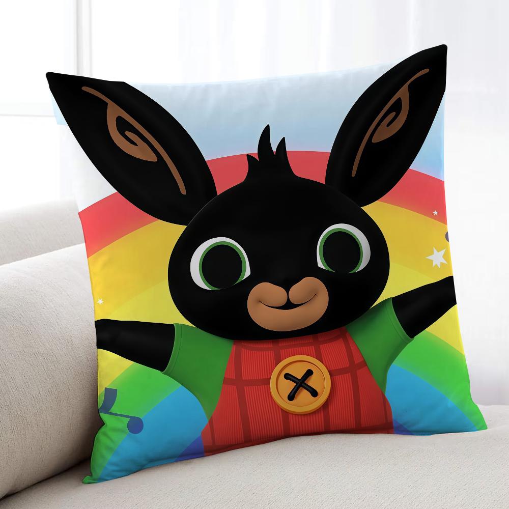 Cute BBing Cartoon cushion cover Home Bedding Sofa living Room pillowcase Simple Soft Skin Cushion Cover Party Gift