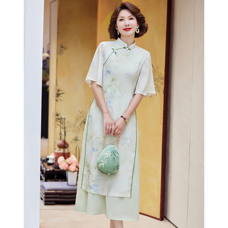 Элегантное платье ципао в китайском стиле