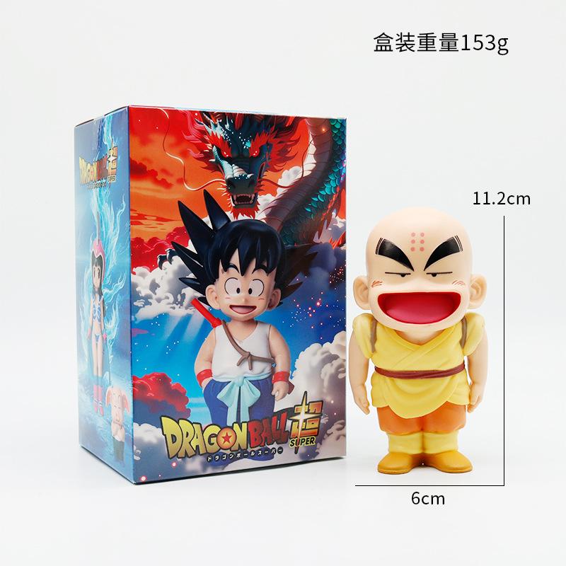 2026 1-6 шт. Фигурка из аниме Dragon Ball Super Сон Гоку/Криллин/Бульма Фигурка Действия ПВХ Коллекция Декорация Модель Кукла Игрушки Подарки