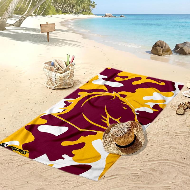 Boca Juniors 2 Printed Beach Towel Quick Dry Soft TowelPortable Large Rectangular Beach Blanket for Travel Swimming Pool