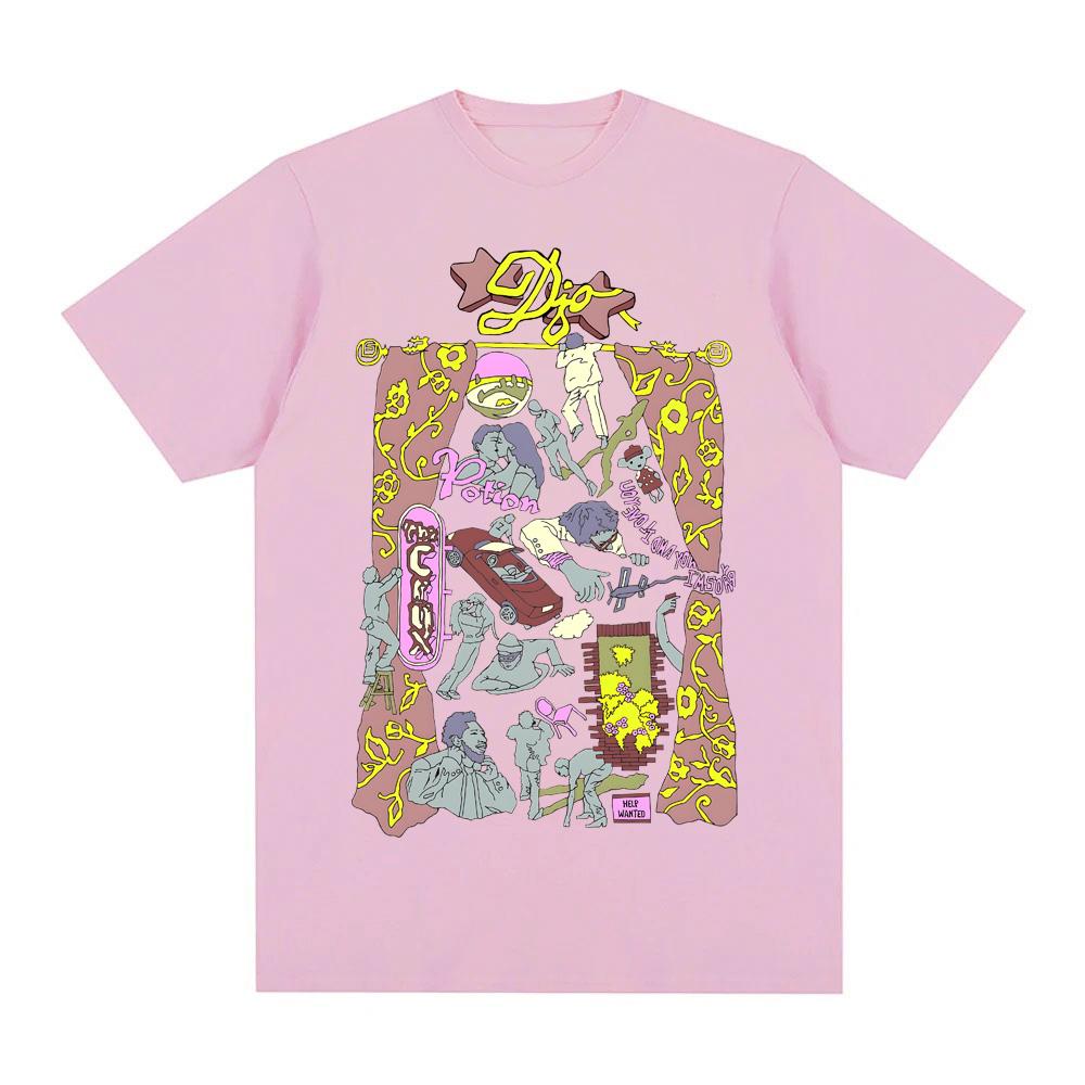 Joe Keery Flash T-Shirt Djo Same As Official websiteSeconds Tee-shirt Summer Hip Hop Short Sleeve HarajukuTshirt 100%Cotton Tees