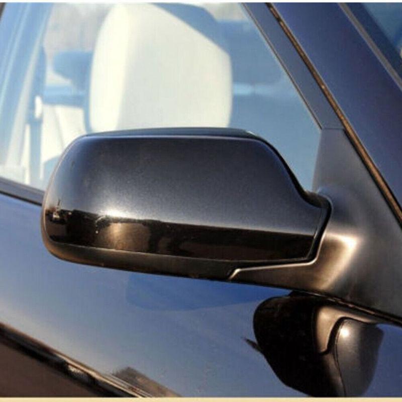 Для Mazda 2 3 6 2003-2008 ABS Накладка на боковое зеркало заднего вида Колпачок крыла Внешняя накладка на корпус двери Запасные части ABS Углепластик