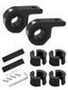 Largoods Motorcycle Stay, Fog Lamp, No Drilling Required, Easy Installation, Light Bar, Work Light,