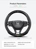 3D логотип Кожа Карбон Чехлы на руль автомобиля Для Honda Civic Fit Jazz Accord Pilot CRV Odyssey Passport City Shuttle