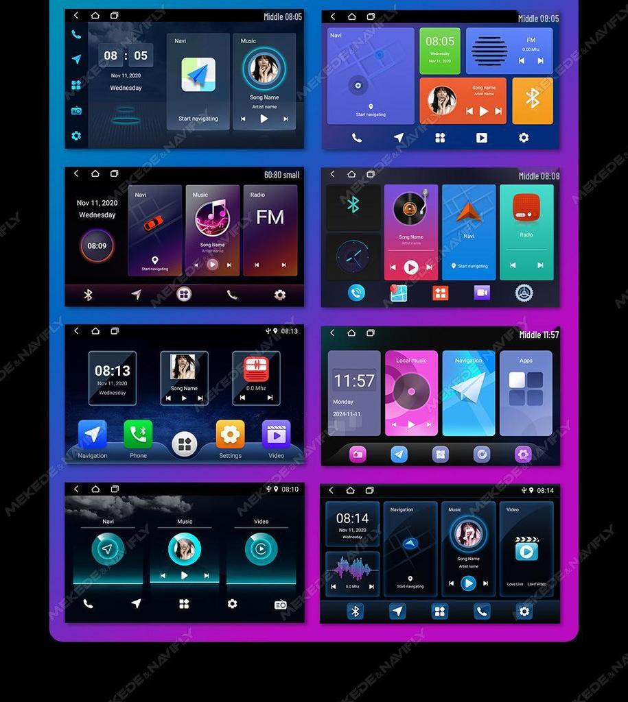 Toyota Avensis 04-08 Android GPS Navigation MP5 Bluetooth Player