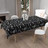 NEPTUNE Rectangular Stain-resistant Printed Tablecloth 140x300 Cm, by Soleil d'Ocre