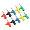 10pcs J.10028 4mm Banana Plugs Stackable Solderless Banana Connectors for Industrial Equipment
