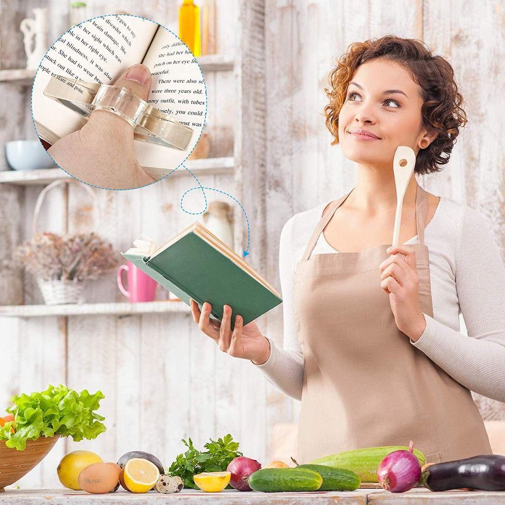 Закладка для страницы Кольцо для большого пальца Держатель страницы Закладки для большого пальца Держатель страницы книги Любители книг