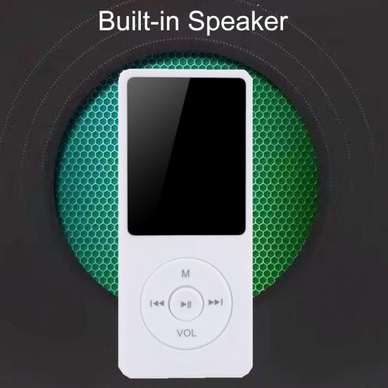 MP4-плеер с SD-картой объемом 16 ГБ, музыка без потерь, встроенный динамик, диктофон, высококачественный звуковой плеер