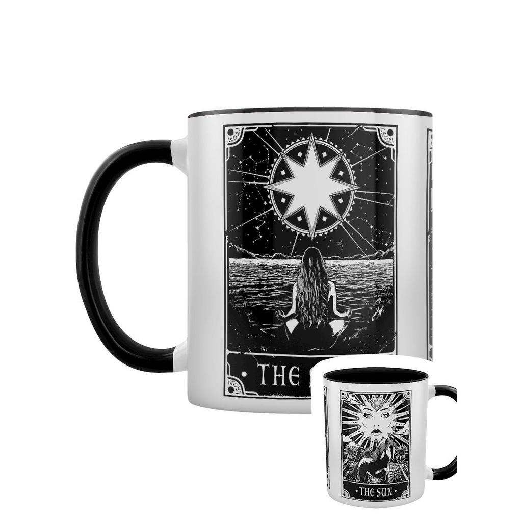 Deadly Tarot Внутренняя двухцветная кружка The Star Strength & The Sun