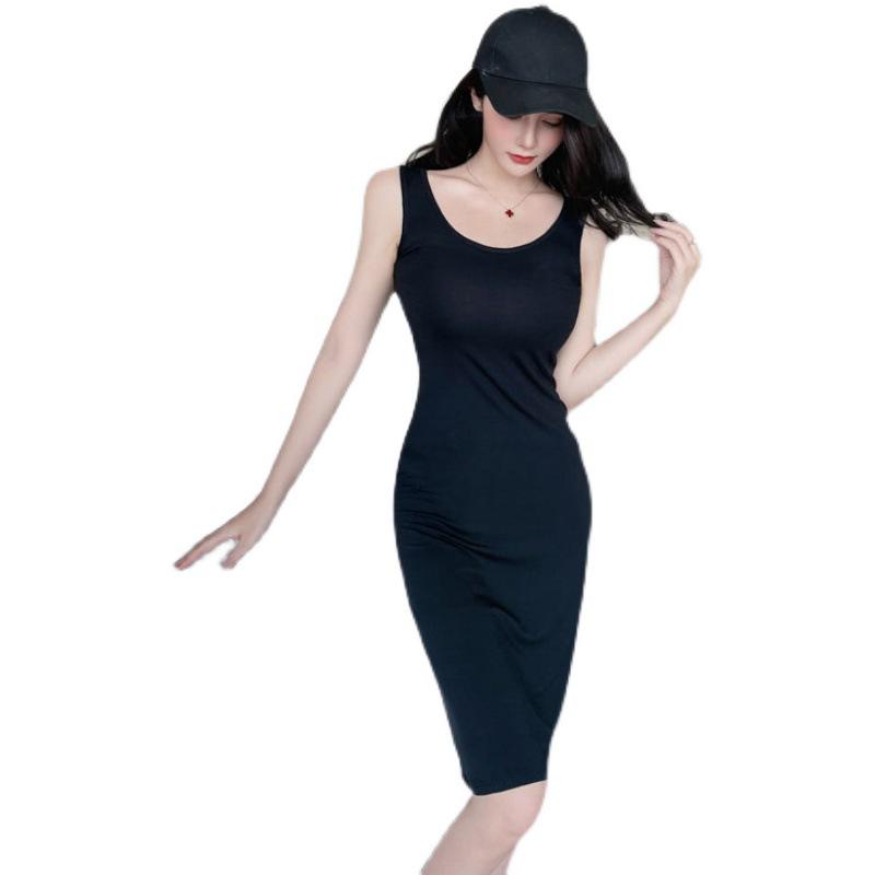 Длинное платье на подтяжках размера плюс 2025 года - женская юбка-жилет для студентов