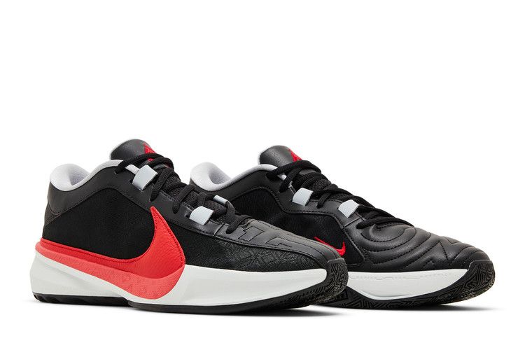 Men's Sneakers Nike Zoom Freak 5 Double Trouble Black/Pure Platinum/Wolf Grey/University Red