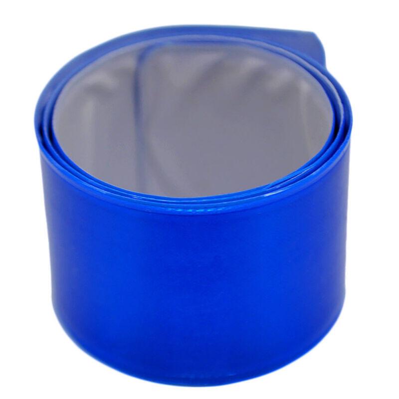 5pcs Reflective Night Safety Slap Wrap Band Ankle Leg Wrist Arm Cycling Jogging