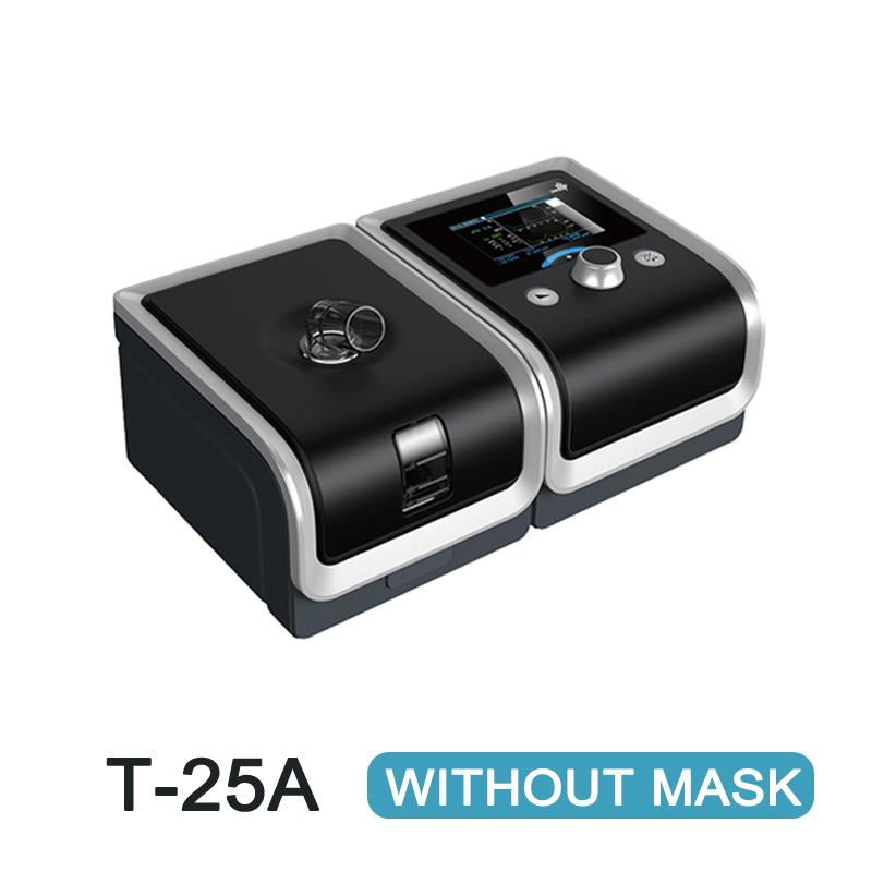 BMC T-25A GII BPAP Двухуровневая CPAP-терапия Апноэ ХОБЛ с полнолицевой маской Трубчатый увлажнитель Двухуровневый вентилятор