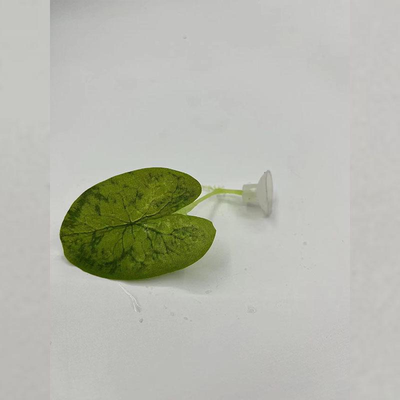 Betta Fish Tank Decoration: Artificial Aquatic Plants & Resting Leaf Simulation for Aquarium Landscape