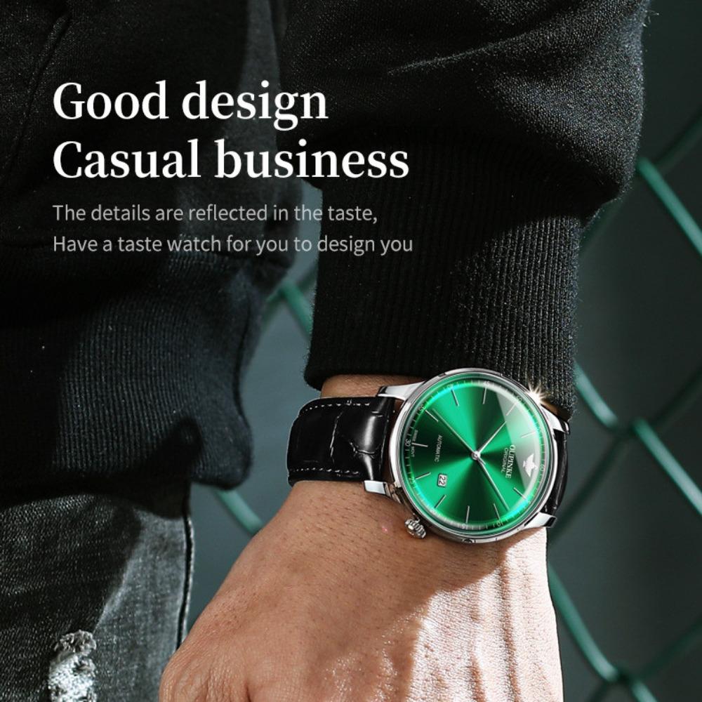 OUPINKE Мужские часы Модные механические часовщики Высококачественные часы