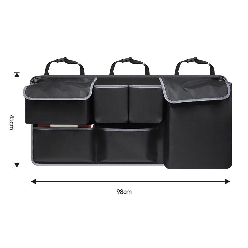 Многофункциональный органайзер для багажника на спинку сиденья автомобиля - Сумка для хранения из ткани Оксфорд для внедорожников