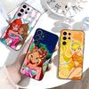 Чехол для телефона Girl X-Winx Clubs для Samsung S26, S25, S24, S23, S22, S21, S20, S30, Ultra, Plus, Fe, Note, 5G Черный чехол