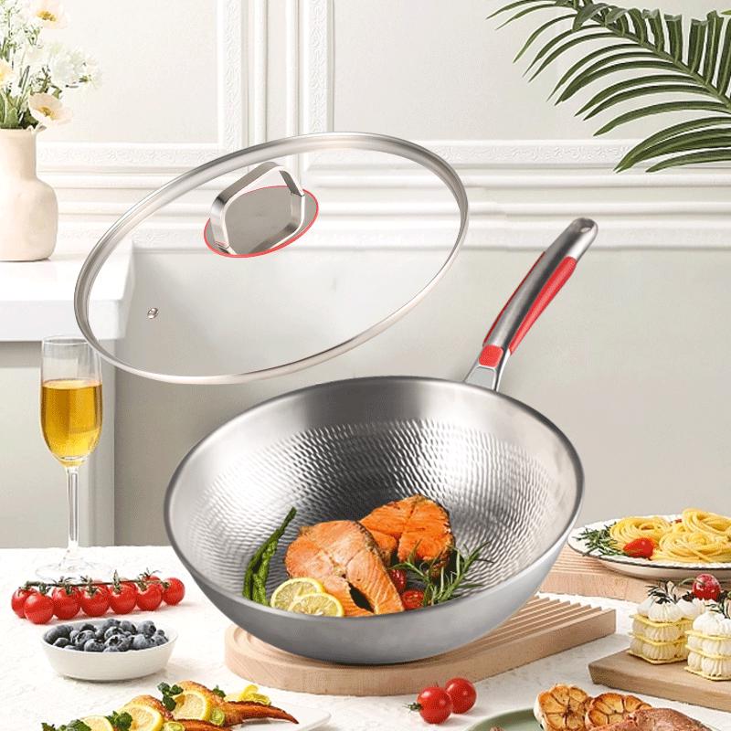Amos 32cm Pure Titanium Non-stick Wok