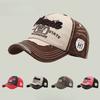 Korean Version of Personalized Retro Baseball Cap Letter Embroidered Sun Hat Women Fashion Travel Baseball Cap Men Old Hat Trend