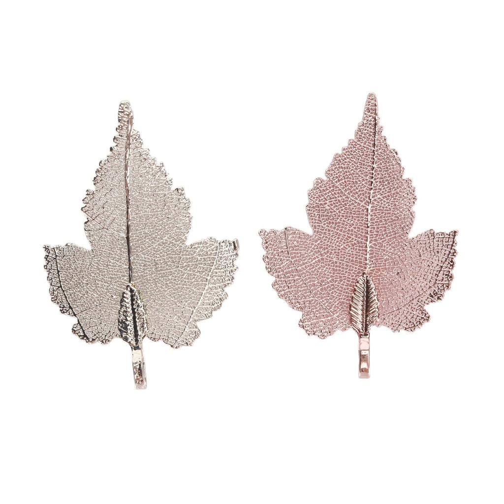 2 шт. Подвески в виде листьев Ручной работы DIY Подвески в виде листьев из цинкового сплава для изготовления ожерелий