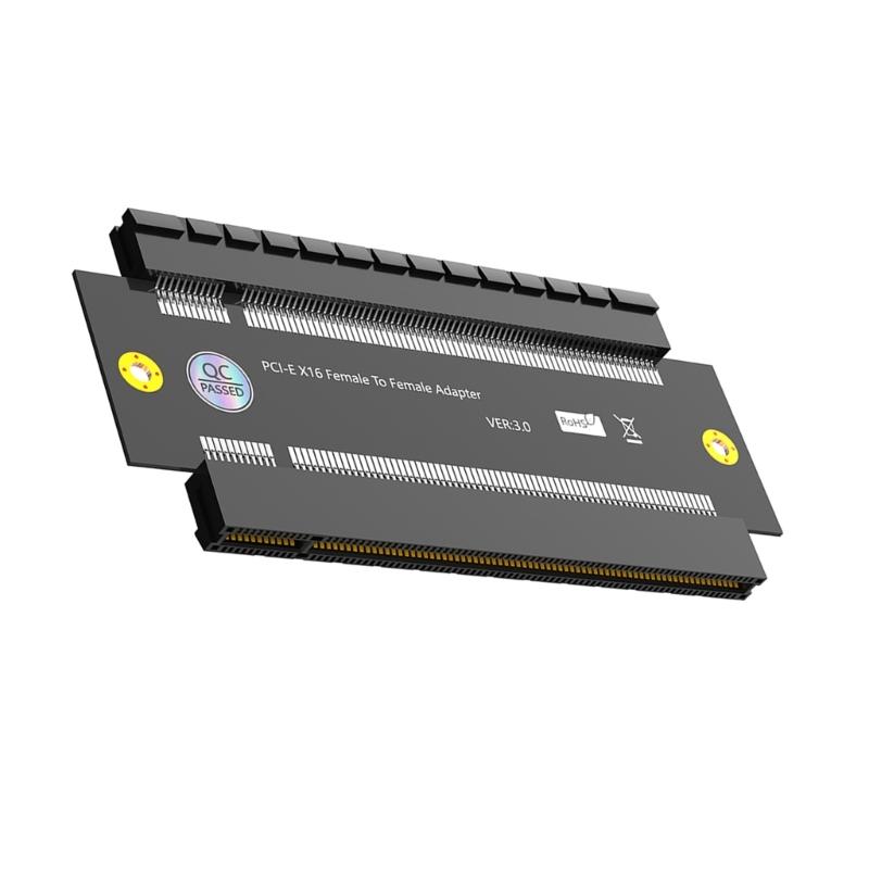 PCIExpress 3.0 16X на 16X удлинители переходники женский на женский адаптер высокоскоростной 16X конвертер для игр на ПК