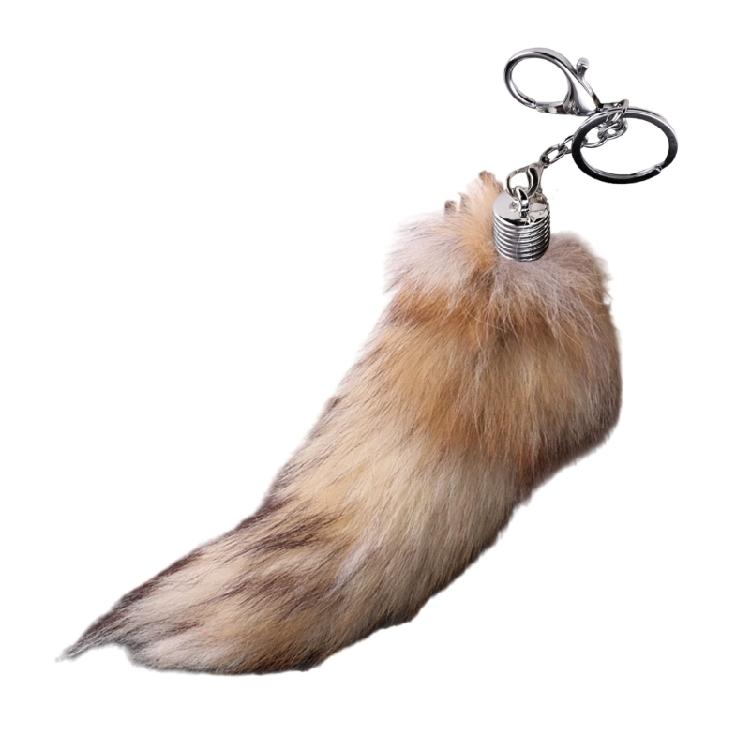 Универсальные брелки-хвосты лисы из искусственного меха Мягкий брелок-шарм в виде хвоста лисы Стильные брелки для сумок и рюкзаков