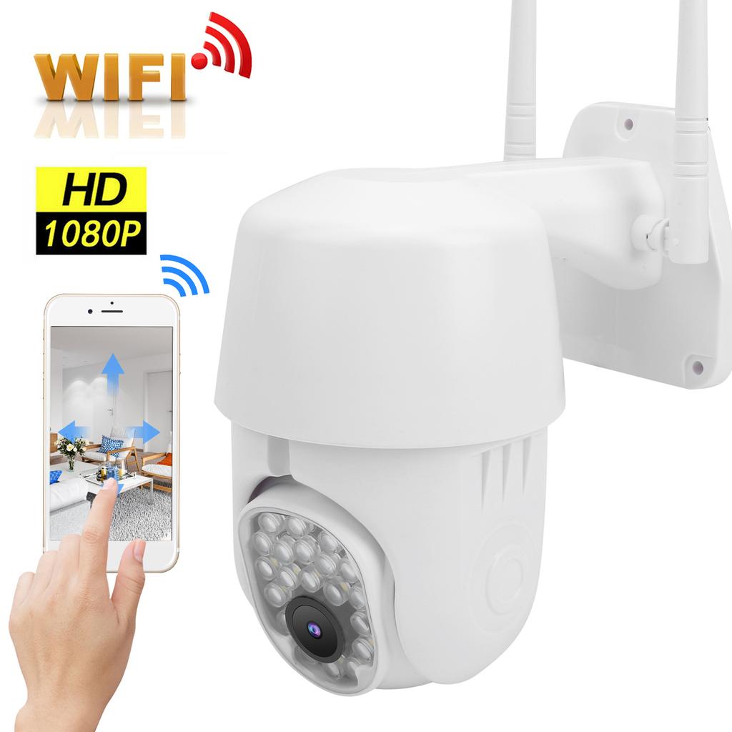 1080P HD Camera 20pcs Lights WIFI Intelligent Tracking Full Color Night View Dome Home Protection