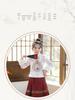Девочковый бархатный комплект Hanfu с юбкой Ma Mian - Зима 2025, новый китайский стиль для осени/зимы и празднования Нового года