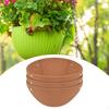 3 Pieces Felt Plant Basket Liners Hanging Baskets Liner Flower Planter Pot Replacements