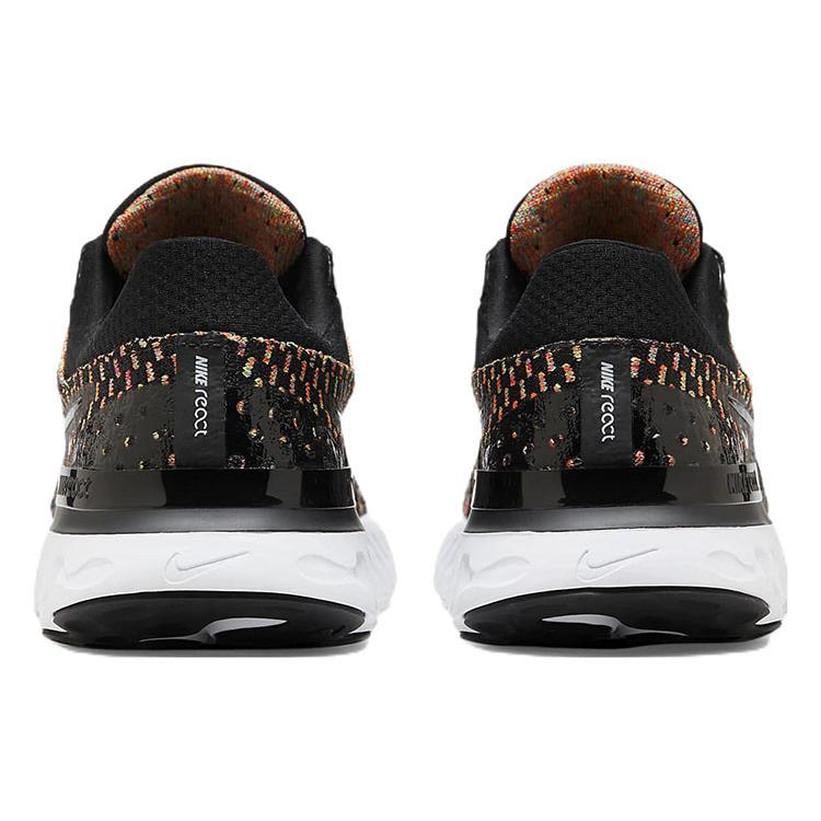 Новые женские кроссовки Nike React Infinity Run Flyknit 3 'Black Multi' DD3024-002