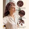 Hair Protection Satin Bonnet Curly Hair Braid Bonnet Extra Long Sleeping Cap  Women