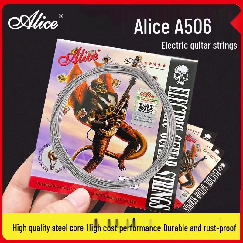 Alice A506 Электрогитара Одиночная струна A503SL-6, 6-струнные Открытые Струны для Электрогитары