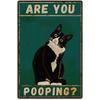Fmcmly I Do What I Want Funny Black Cat Decor Tin Signs Cute Cat Personalized Metal Poster Wall Art Decor Sign for Home Bathroom Garden Restroom