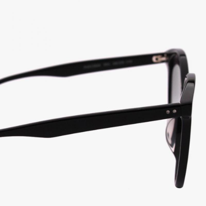 Puma Pu0158sk 001 Круглые комбинированные очки в роговой оправе, легкие, с азиатской посадкой, зеркальные солнцезащитные очки