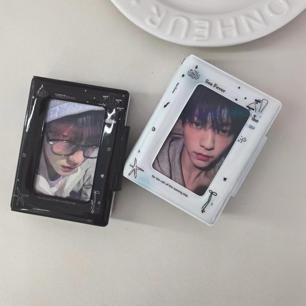 3 Inch Mini Love Card Album Shining Shell Series Idol Card Collect Book Collectible Card Album